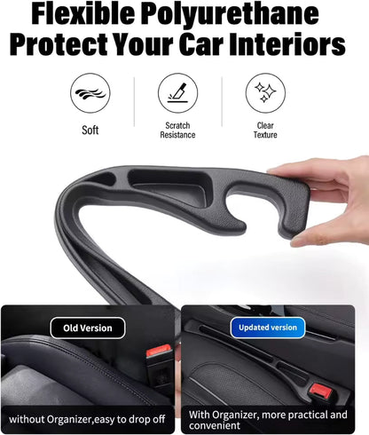 Car Seat Gap Filler — 2-Pack Universal Gap Stopper 2