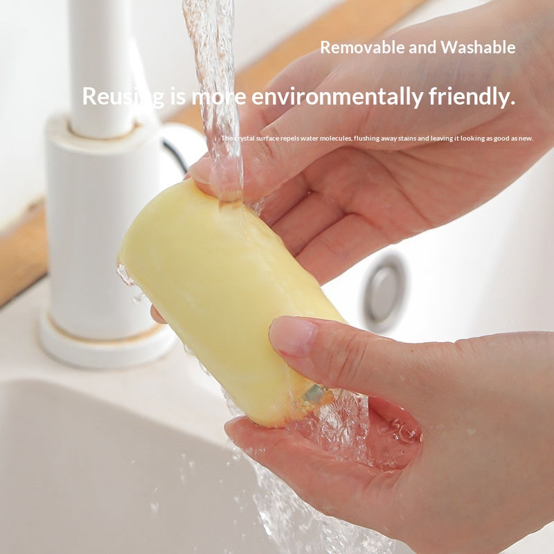 Reusable lint roller removing pet hair