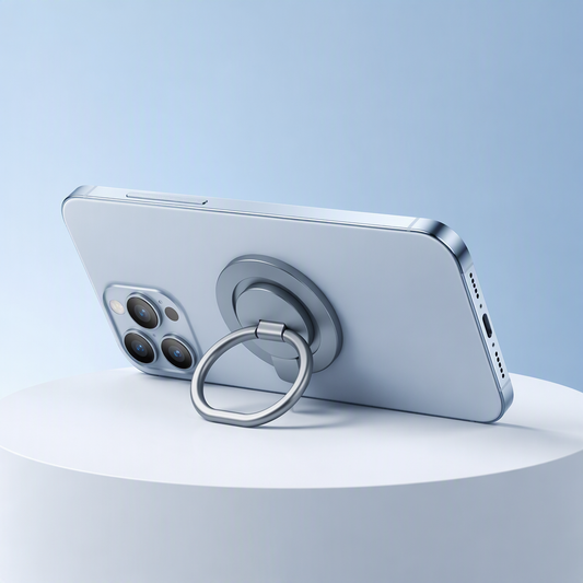 Universal Silicone Phone Grip & Kickstand — One-Hand Hold, Hands-Free View