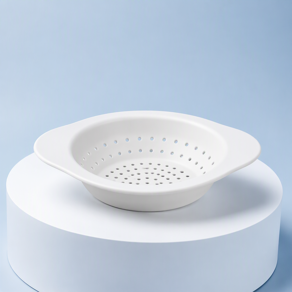 Silicone Kitchen Sink Strainer — Food Catcher & Stopper, Fits All Drains
